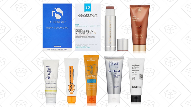Luxury Sun Care Sample Box, $20 plus $20 sun care credit